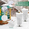 UKQRRTC 5Pcs Shrub Cover Freeze Protection Winter Drawstring Shrub Cover