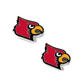 NCA Louisville Cardinals Post/Stud Sports Team Logo Earring Charm Gift Set