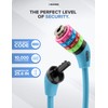 Büchel Bike Locks Cable for Kids - Colorful & Keyless