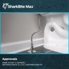 SharkBite Max 16 Inch Stainless Steel Braided Toilet Connector with