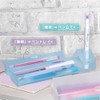 Sunstar Stationery S1426249 Pen Case, Pen Stand, Pen Case, Clear