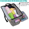 Looen Multifunctional Knitting Organizer, Yarn Tote Project Bags Organizer for