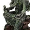 Aquarium Buddha Statue Decoration Resin Aquascaping Fish Tank Meditating Buddha
