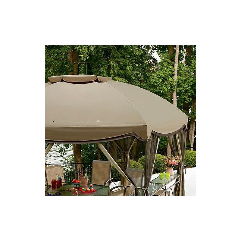 Grandview Hexagon Gazebo Replacement Canopy Top Cover