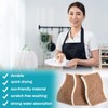 MAQIHAN 10PCS Natural Sponges for Dishes - Biodegradable Sponges Kitchen