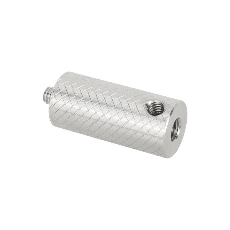 CAMVATE 1/4"-20 Male to M8 Female Extension Pole Adapter（Stainless Steel）-3692