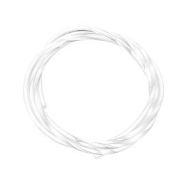 X AUTOHAUX 1.5m 4.92ft 4mm 0.16" Transparent Universal PMMA Optic Fiber Side Glow Cable Fiber Optic Cable for Car - Pack of 1