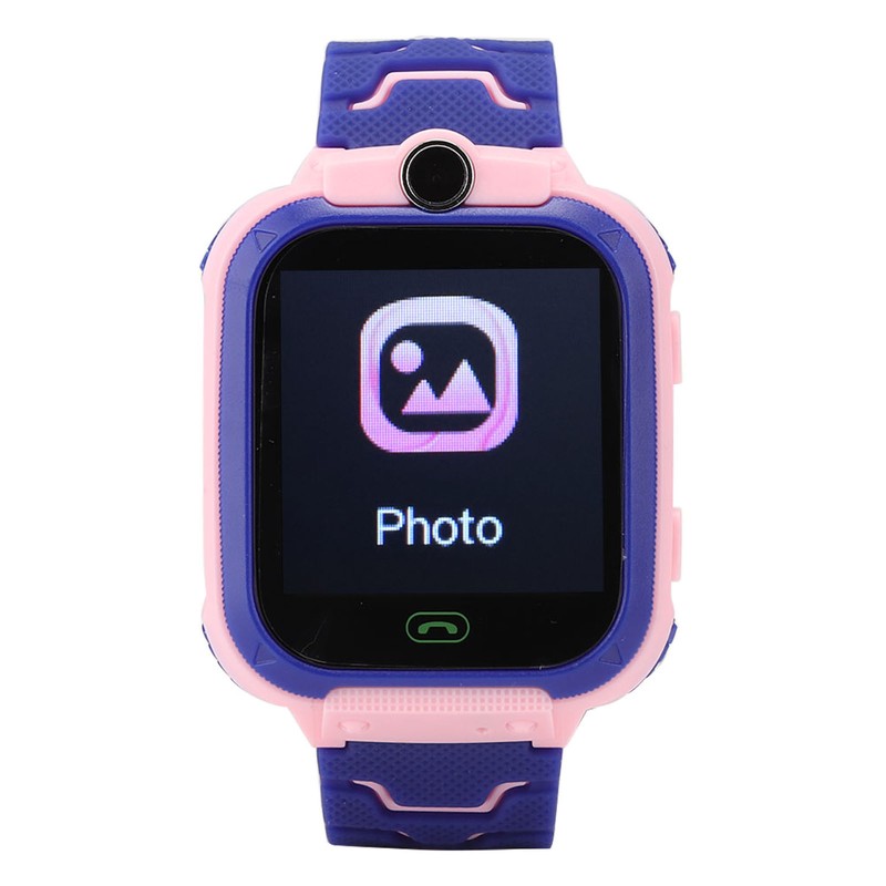 Smartwatch Multifunction Children Digital Wristwatch for IOS/AndroidQ12 Pink