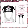 AUMXXJM Kurromi Hat with Ears Movable Jumping Pop Up Hat,