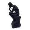 FUNSXBUG 10 Inch Resin The Thinker Statue Thinking Man Sculptures
