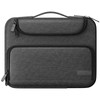 MoKo Protective Tablet Case with Retractable Handle, Black+grey