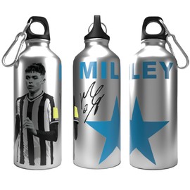Partisan Newcastle Bottle Miley 2-Lid Aluminium 600ml Silver