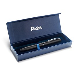 Pentel Energel Rollerball Gel bl2007 a-cof Body Metal Matte Black