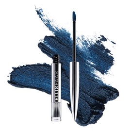 Ellis Faas Creamy Eyes Eyeshadow – High Pigment, Easy to Blend, Long Lasting Shimmer Smokey Eye Travel Face Makeup Smudge Proof with Lifting, Firming Para Cress Flower Extract (113 Navy Blue)
