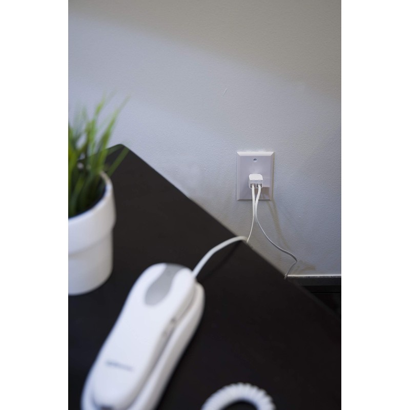 Power Gear Telephone Duplex Adapter, Home or Office, Compatible with