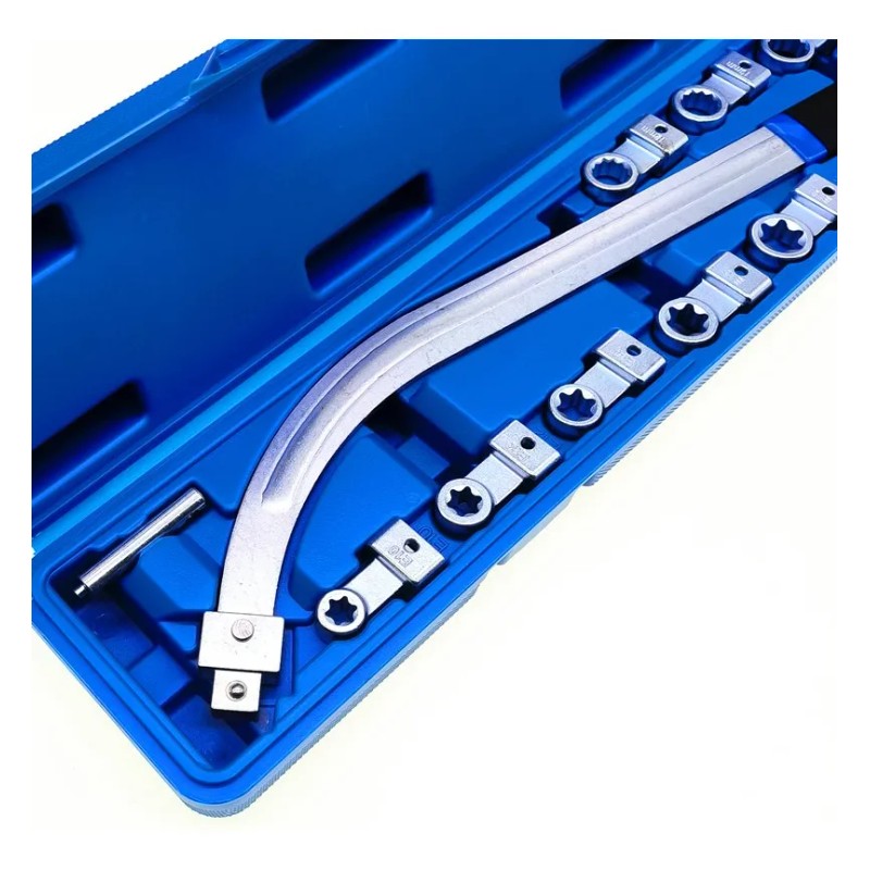 Kit De Herramientas Para Tensores De Correa Universales 15pc Azul