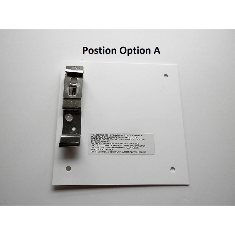 BITS4REASONS - PROFESSIONAL GRADE CLIP ON L PLATE FOR STANDARD