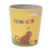 5 pcs set Eco friendly Bamboo Fiber Cartoon Children Tableware