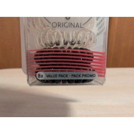 Invisibobble NEW Invisibobble Original Traceless Hair Ring 8 Pack Clear Nude Black Hair Ties