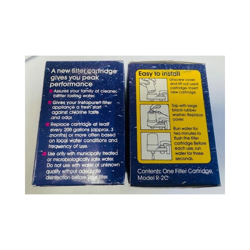 Teledyne Water Pik (2) Instapure Water filter Pik Model R-2C