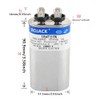 BOJACK 10 uF ±6% 10 MFD 370V/440V CBB65 Oval Run