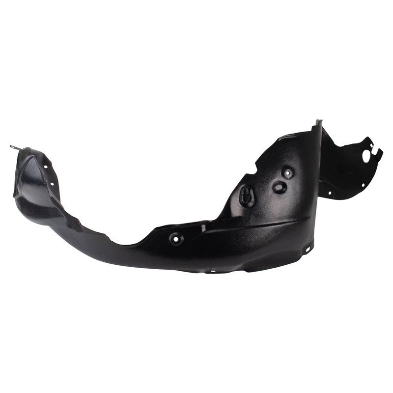 TRQ Front Right Inner Fender Liner Black Passenger Side Compatible