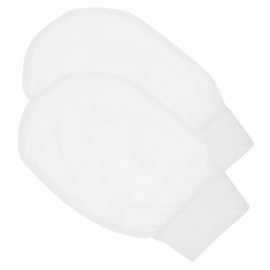 SAFIGLE 2Pcs Exfoliating Bath Gloves Soft Skin Cleaning Mitts for Gentle Exfoliation for Shower Routine Like Texture for Men and Women