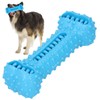 TPR Dog Teeth Cleaning Chew Toy Food Dispenser Brushing Stick