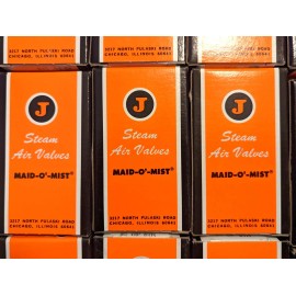 MAID-O'-MIST Jacobus Straight Steam Radiator Valve Vent #5 1/8" STR