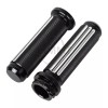 Unbranded 1'' Defiance Black Handlebar Hand Grips For Harley Electra