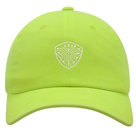 JPAK Digital Circuit Logo Premium Dad Hat Embroidered Cotton Baseball Cap Techwear Circuitry Neon Yellow