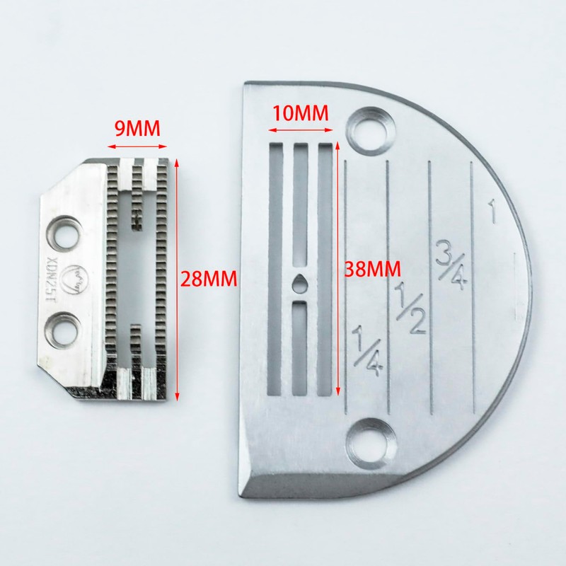 Blooy - Standard Needle Plate & Feed Dog Kit Fits