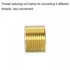 sourcing map Thread Reducing Nuts Insert M14 x 1mm Male