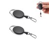 ShaYuLaLa Bicycle Key Wire with Reel, Stretchable Key Chain, Neck