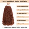 10 Packs Yanky Twist Crochet Hair 16 Inch Pre-twisted Natural