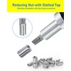 HOLMOL Pack of 20 Threaded Insert, 15 mm Threaded Sleeve
