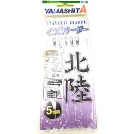 YAMASHITA ITL46HR5 Squid Fishing Leader, 4-6 HR, 5 Pieces, Hokuriku Specifications