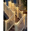 VOLISUN 4x4 Solar Fence - Post Lights 12pack, Post Cap