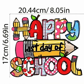 3pcs Back-to-School Pencil Happy School Iron On Transfers for T-Shirts Rub on Transfers Stickers Vinyl Ready to Press Stickers Iron on Decals for T-Shirts Clothing Hoodie DIY Crafts