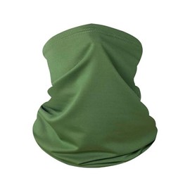 Weardear Multifunctional Headwear Face Masks Bandana Snoods Windproof Sunscreen Scarf Neck Gaiter Scarf for Sports Cycling Fishing Outdoor Army Green M