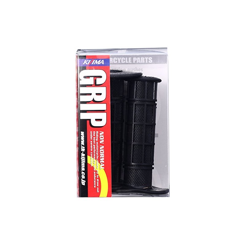 Kijima grip rubber MX type black 116X22.2 close 201-481