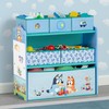 Delta Children - Bluey Design & Store 6 Bin Toy