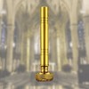YUPEIUKLI Pocket Sprinkler with Leather Bag, Religious Pocket Aspergillum Tool