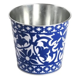 Esschert Design Portuguese Style Flower Pot, 6.125" Dia.
