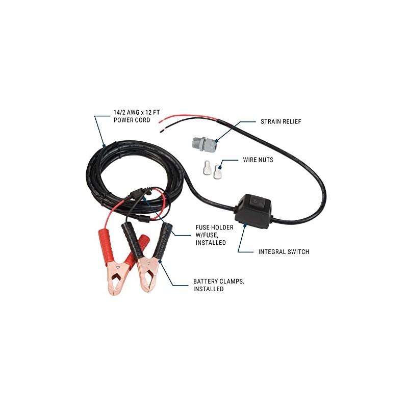 GPI - Power Cord Replacement Kit for G8P Fuel Transfer