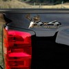 4x4 Camouflage Whitetail Deer Hunting Truck Decal Set Natural Skull