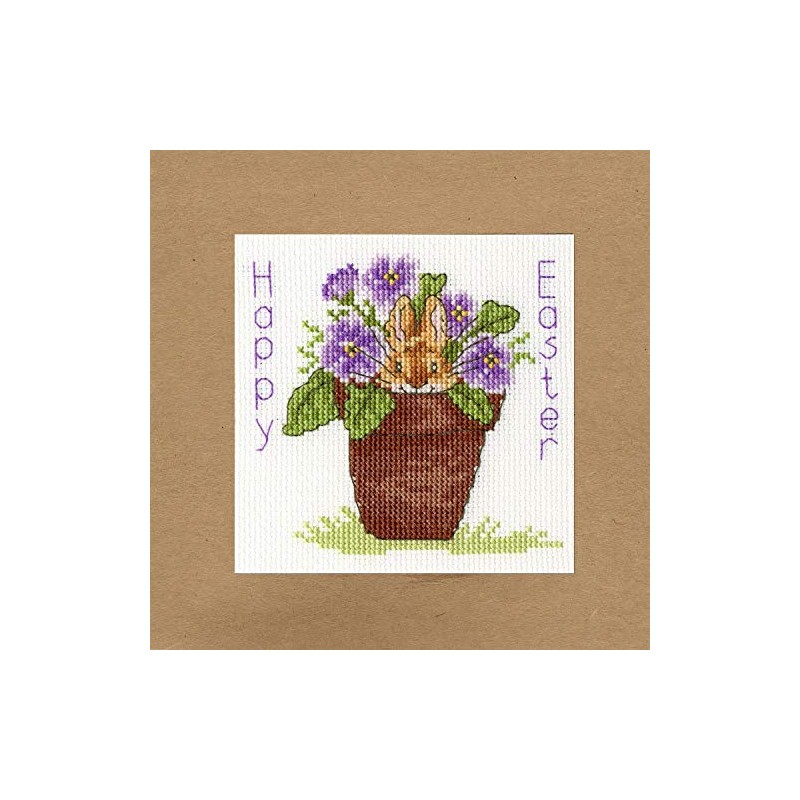 Bothy Threads Cross Stitch Kit - Greeing Card - Easter