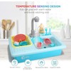 CUTE STONE Color Changing Kitchen Sink Toys Heat Sensitive Electric