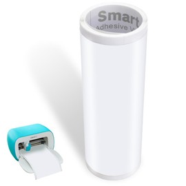 Permanent Smart Vinyl for Cricut Joy Machine, YOFONE No Cutting Mat Required Vinyl, 5.5in x 120in /Roll (White)