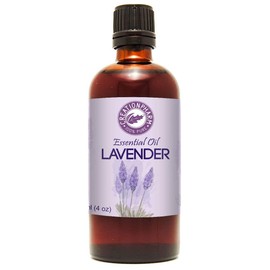 Creation Pharm Lavender Essential Oil - Premium Aromatherapy Grade Lavender Oil 4 Oz (118ml) - Aceite Esencial de Lavanda 100% Pure for Therapeutic